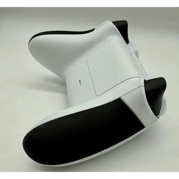 Microsoft Wireless Controller for Xbox X/S Robot White Rubber Back Grips NO BOX - Picture 5 of 7